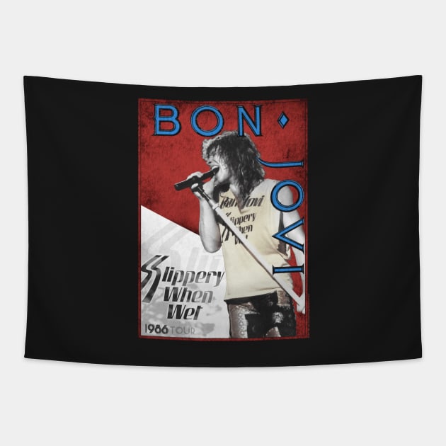 bon jovi 1986 tour Tapestry by lonignginstru