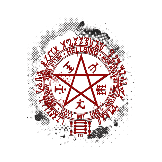 Hellsing's Pentagram by NachosOverdose