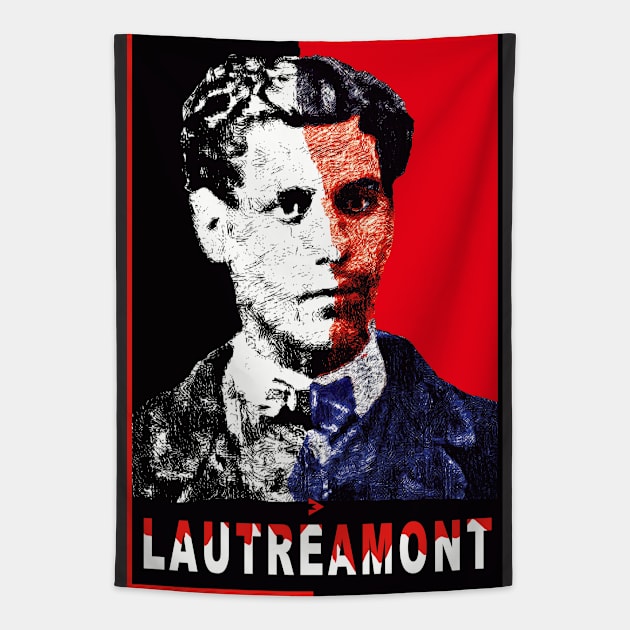 Comte de Lautreamont I Tapestry by Exile Kings 