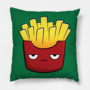 Cute, Kawaii Cartoon Fries Pillow