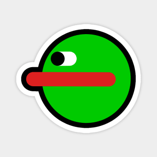 circle pepe Magnet