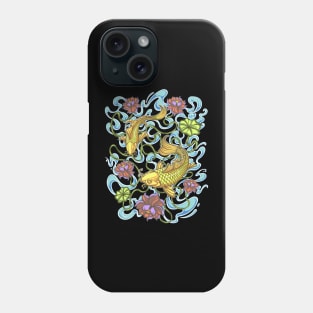 The Golden Koi Phone Case