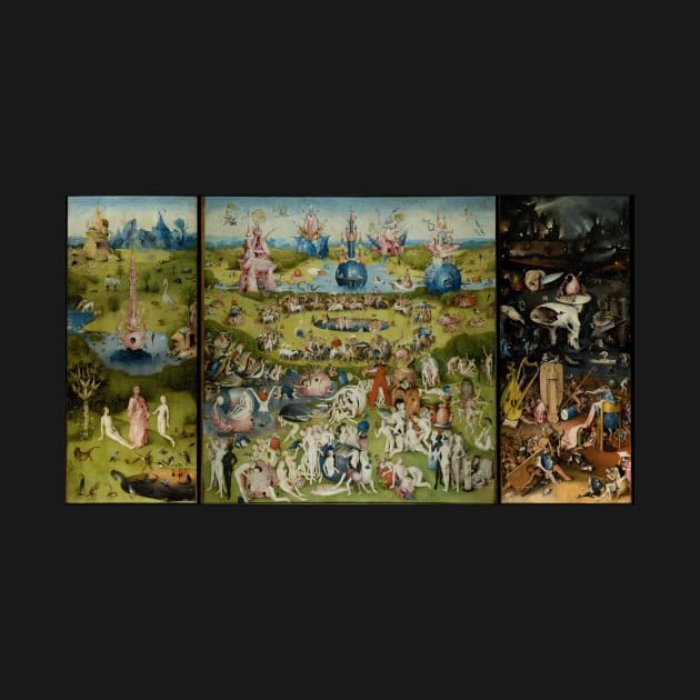 The Garden of Earthly Delights -  Hieronymus Bosch by themasters