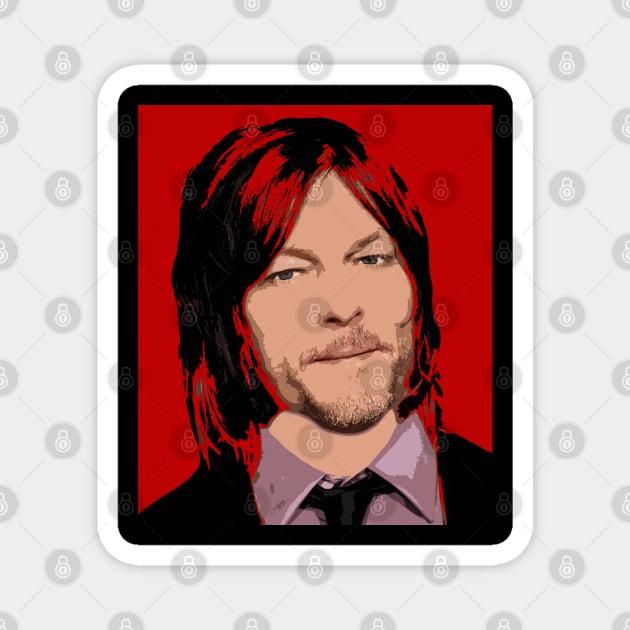 norman reedus Magnet by oryan80