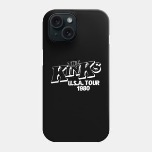 Vintage Tour Kink's 1980 Phone Case