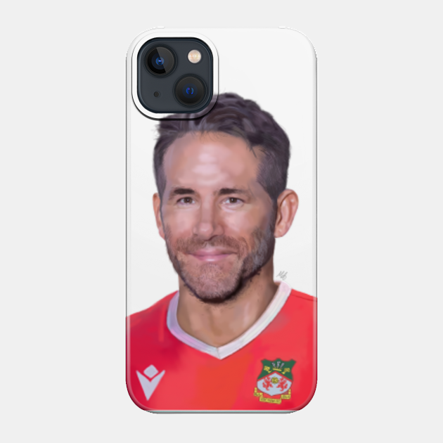 Reynolds at Wrexham - Football - Phone Case