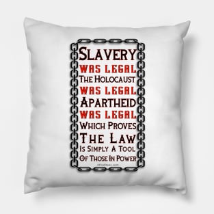 The Holocaust Apartheid Slavery Where All Legal Pillow