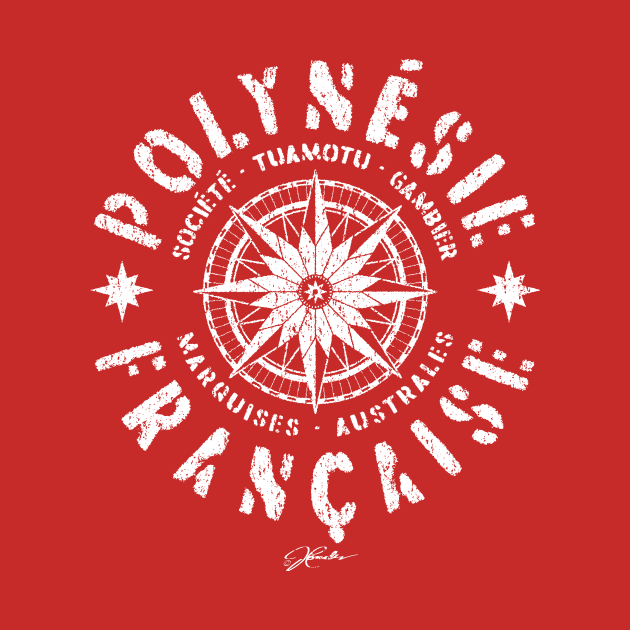 French Polynesia Compass by jcombs