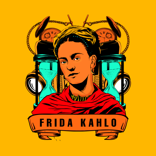 FRIDA KAHLO by theanomalius_merch