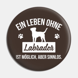 Labrador Pin