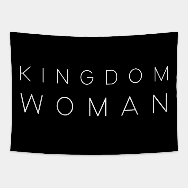 Kingdom Woman Tapestry by The Godly Glam 