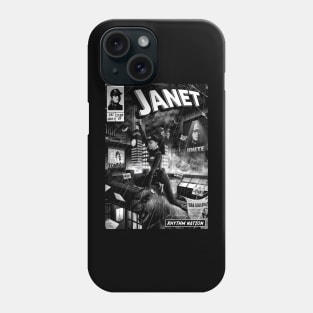 Janet Jackson Vintage Tour Concert Phone Case