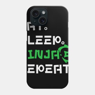 Eat. Sleep. Ninja. Repeat. Phone Case