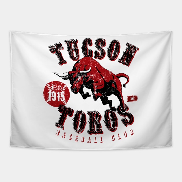 Tucson Toros Tapestry by MindsparkCreative