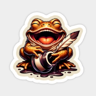 A Toad Spilled His Ink! Magnet