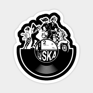 Ska Vinyl Magnet