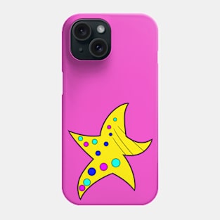 Golden Starfish Phone Case