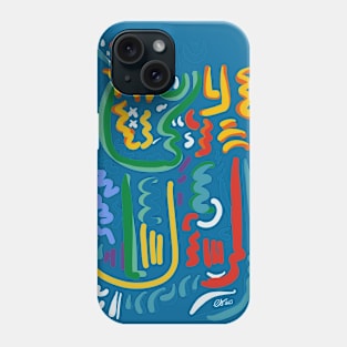 African Graffiti Life Energy of Dreams Phone Case