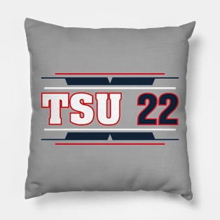 #22 TSU Logo Pillow