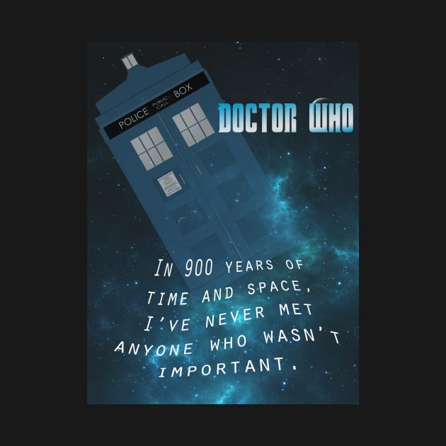 Doctor Who Quote Eleventh Doctor 900 Years of Time and Space by heatheranneworld