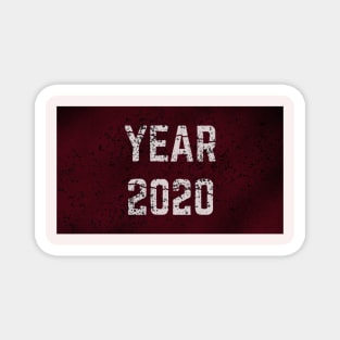 Year 2020 Magnet