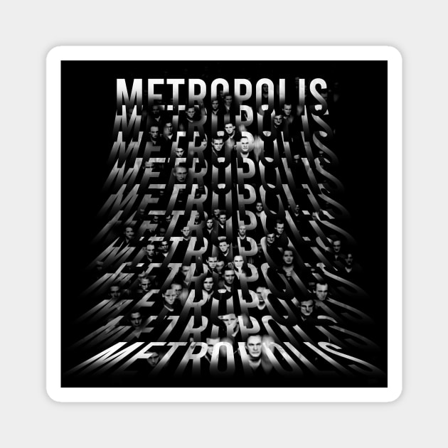 Metropolis 1927 Magnet by Raimondi