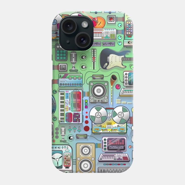 Musical Devices - 2 Phone Case by Master Spektr