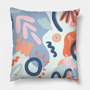 Watercolor strokes Pillow