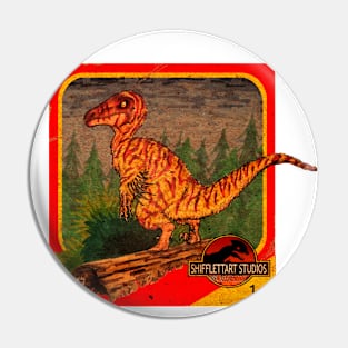 Velociraptor Pin