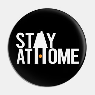 Stay at home on pandemic Pin