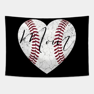 He Mom Mother'S Day Baseball Softball Tapestry