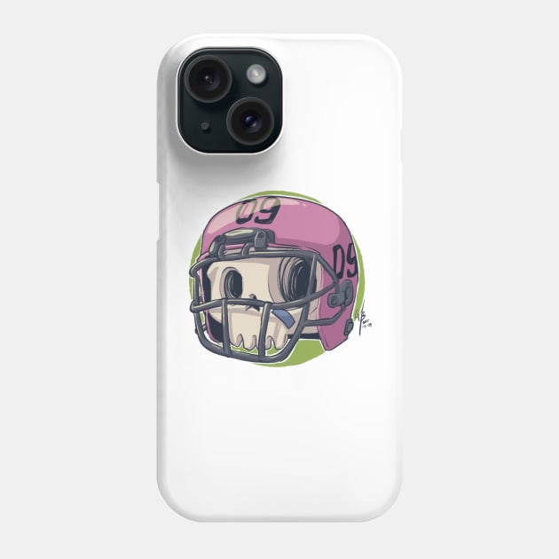 Skull Football Phone Case by MBGraphiX