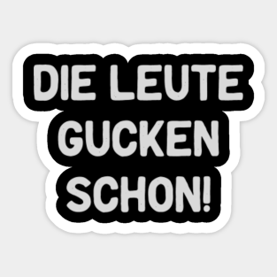 Lustige Sprche Stickers Teepublic Au