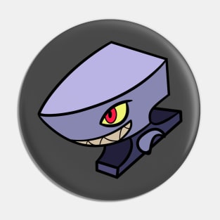 Skullgirls Andy Anvil Pin