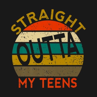 Straight Outta My Teens 20th Birthday Gift T-Shirt