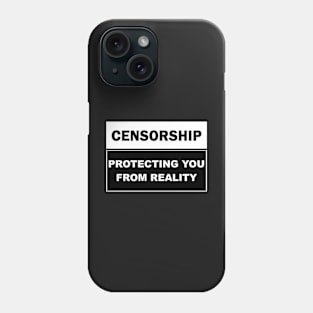 Censorship Bad Phone Case