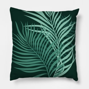 Jungle Secret (Palm Leaves Pattern) Pillow