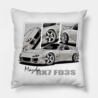 Mazda RX7, JDM, Japanese cars Pillow