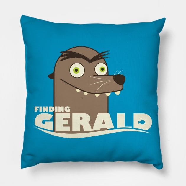 Finding Gerald Pillow by Vicener