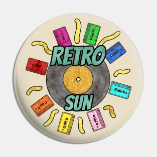 Retro Sun - Limited Edition Pin