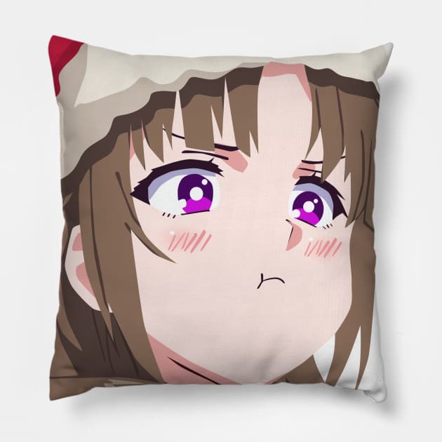 Do You Like Your Mom Okaasan online Pout Christmas V.2 Pillow by Dokey4Artist