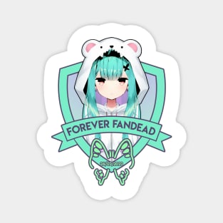 Forever Fandead Badge Hololive Rushia Fanbase Magnet