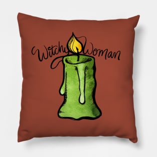 Witchy Woman Melty Candle Pillow