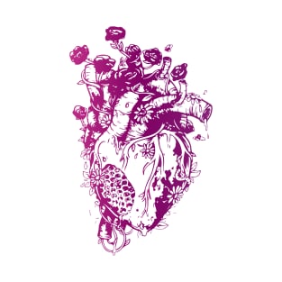 Hearts (purple) T-Shirt