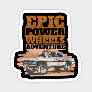 4x4 Power Wheels Offroader Magnet