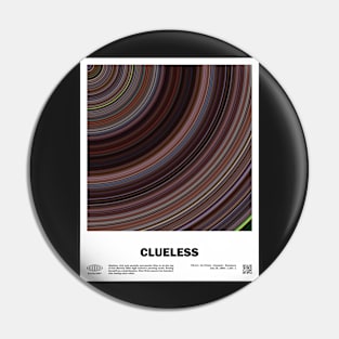 minimal_Clue.less Abstract Circular Art Movie Pin