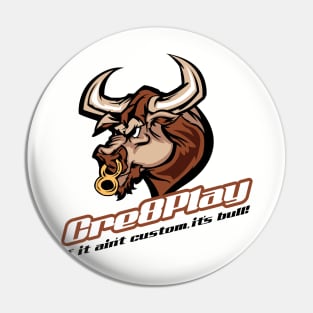 Cre8Play BullShirt! Pin