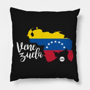 Venezuela Map Zona 7 estrellas Pillow