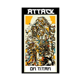 attack on titan all titan T-Shirt