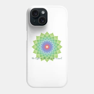 The Light at the End of the Tunnel Phone Case